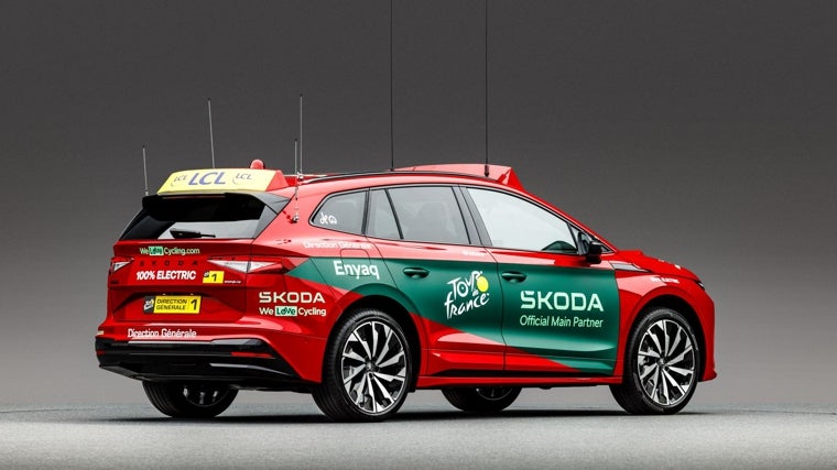 Así son los coches eléctricos y enchufables del Tour de Francia
