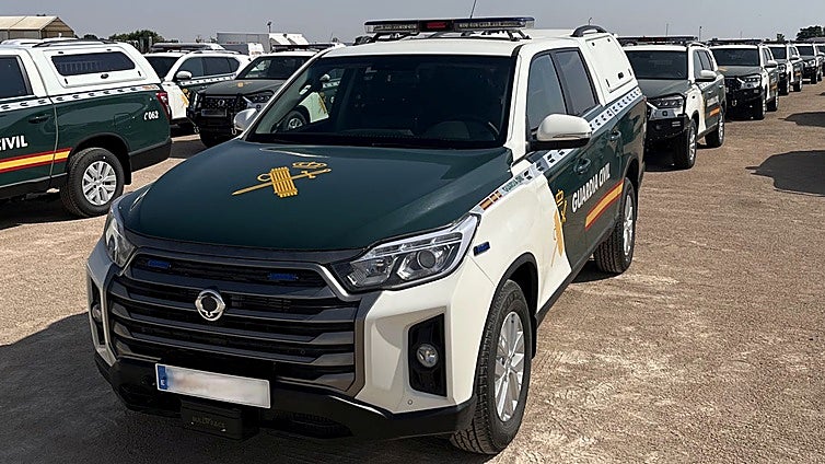 Estos son los nuevos coches todoterreno de la Guardia Civil
