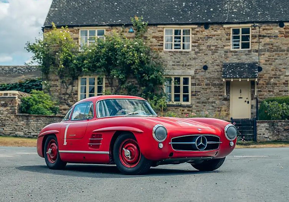 El SL300 'ala de gaviota' de 1955.