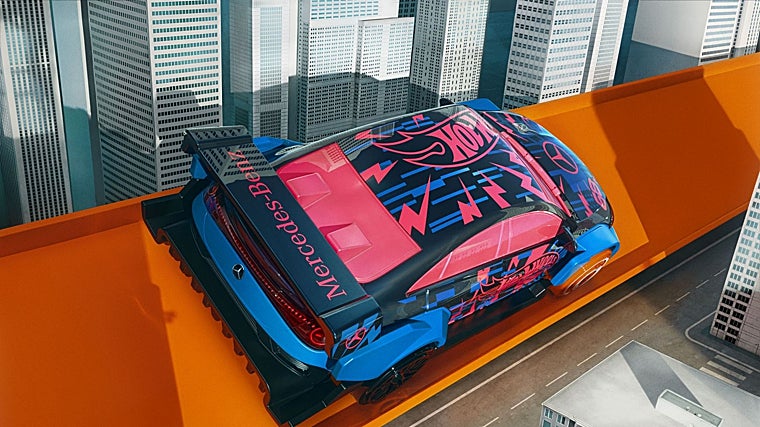 El Mercedes-Benz CLA a tamaño natural se convertirá en un juguete en miniatura Hot Wheels