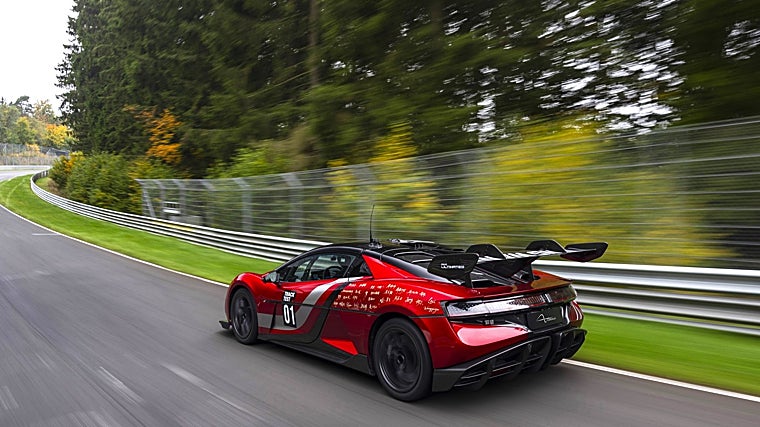 El YANGWANG U9 Xtreme pulveriza el récord de Nürburgring