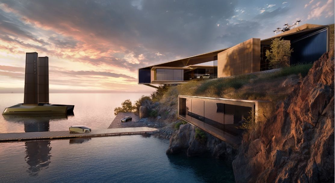 Un concepto de vivienda autosuficiente que utiliza el vehículo eléctrico como batería doméstica, integrando movilidad y sostenibilidad.