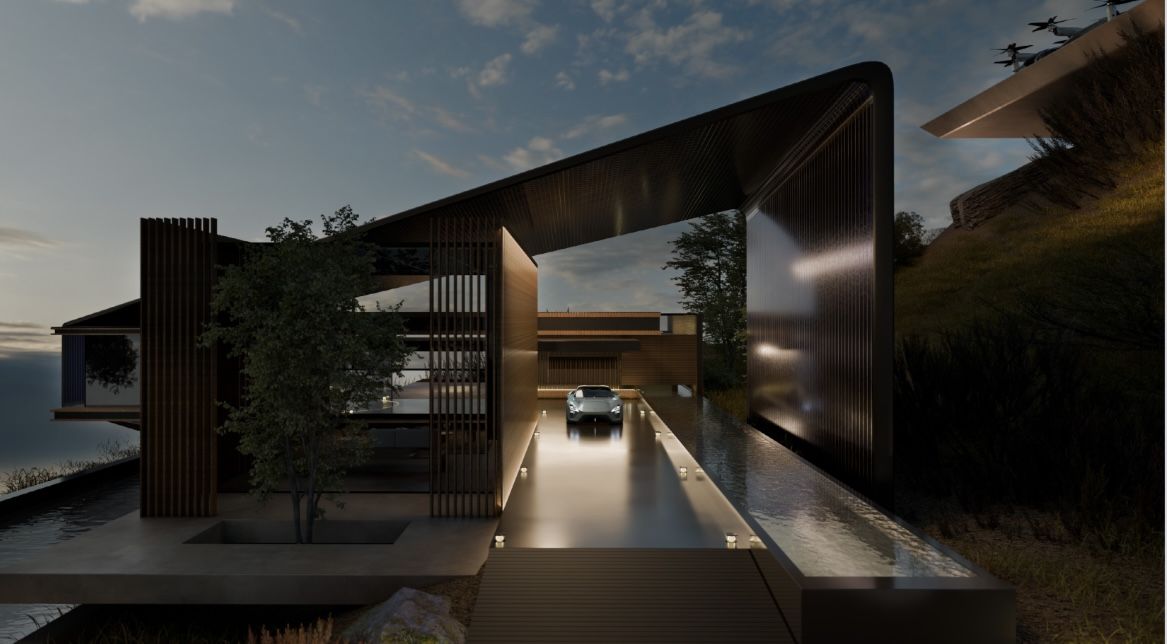 Un concepto de vivienda autosuficiente que utiliza el vehículo eléctrico como batería doméstica, integrando movilidad y sostenibilidad.