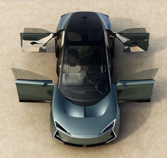 LS Coupe Concept que combina la comodidad de un gran turismo con la emoción de un deportivo de alto rendimiento.