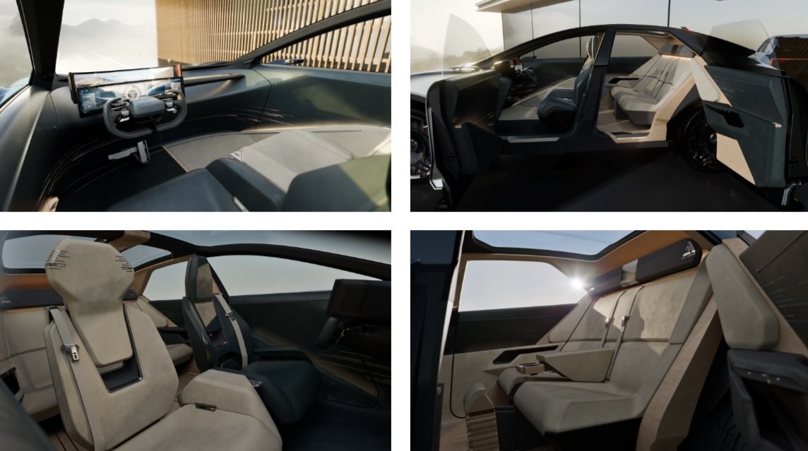 LS Coupe Concept que combina la comodidad de un gran turismo con la emoción de un deportivo de alto rendimiento.