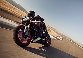 Triumph amplía su familia Street Triple con las nuevas versiones 765 RX y Moto2 Edition