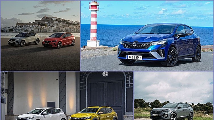 Estos son los coches más vendidos en España en 2025