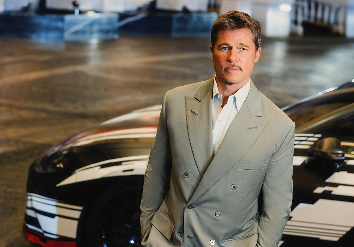 Brad Pitt, embajador de Mercedes-AMG