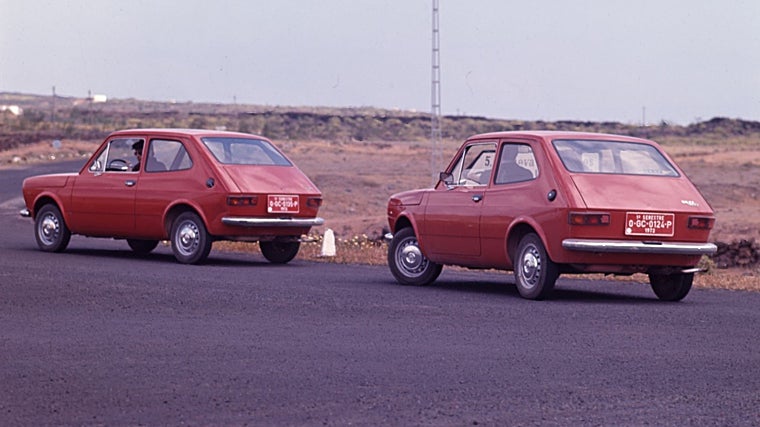 O SEAT 127 foi apresentado em Lanzarote em abril de 1972.