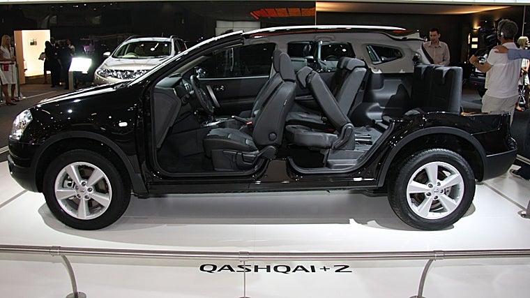 El Qashqai+2, una variante de siete plazas en la primera generación