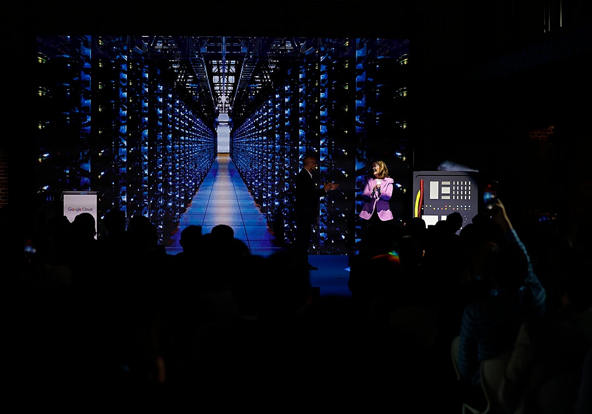 Encendido de la región de Google Cloud  en España