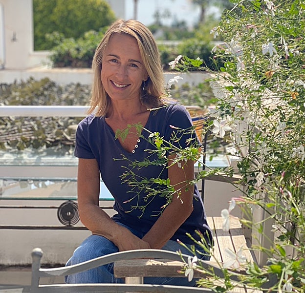 La paisajista Verónica de Torres