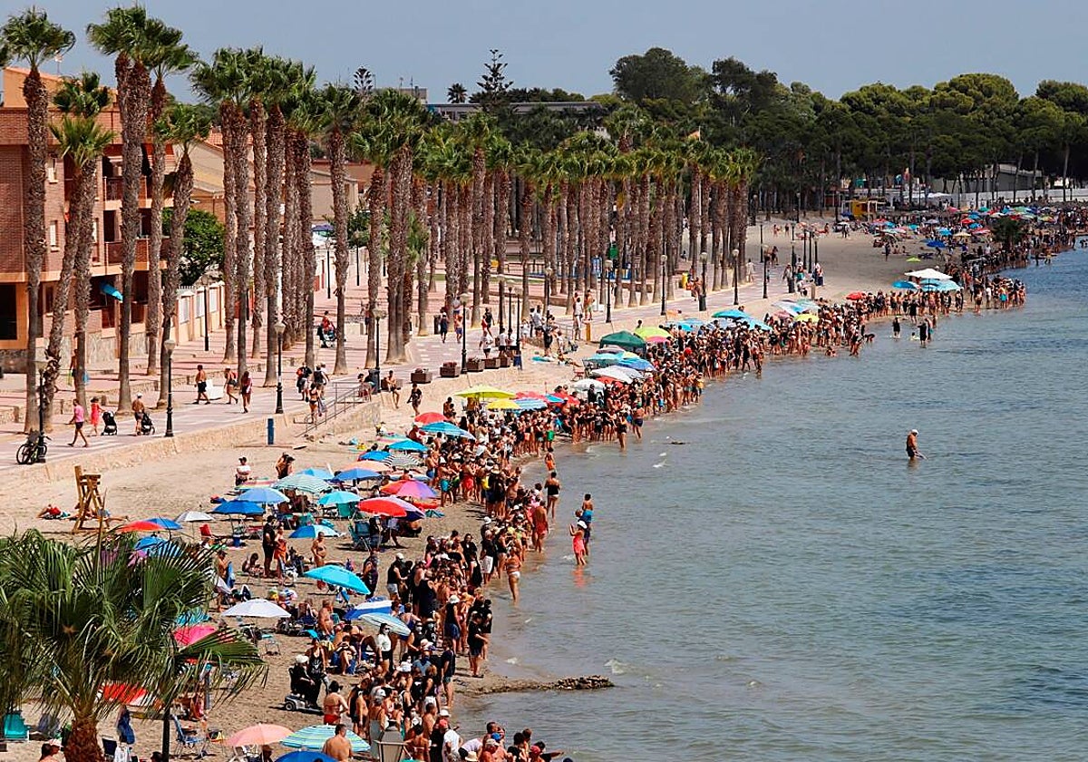 Isla del Ciervo en el Mar Menor