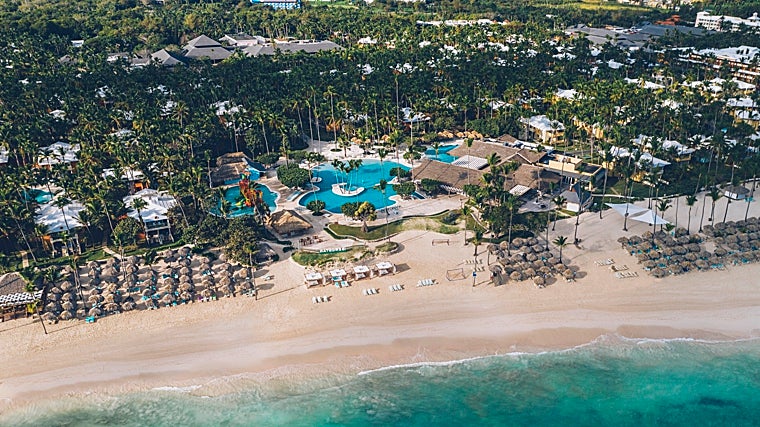 A escasos metros de la playa de Iberostar Coral Bávaro se pueden observar los arrecifes