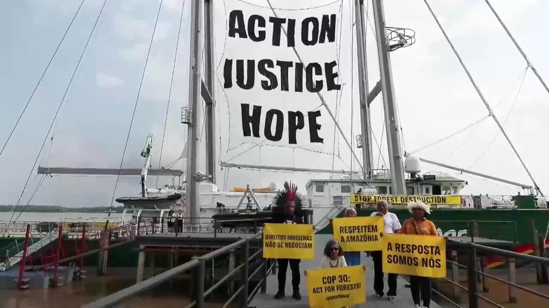 Líderes indígenas piden &quot;respeto, voz y voto&quot; en la COP30