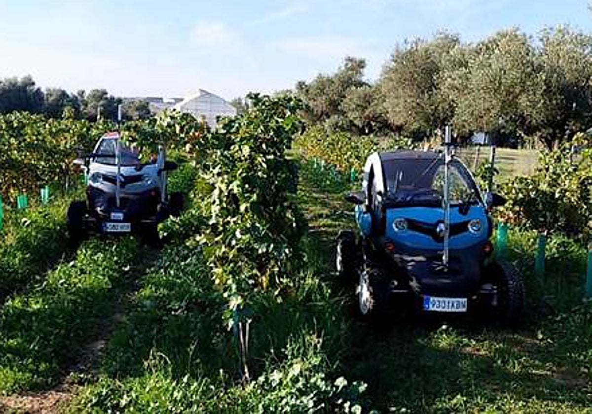 Prueba de campo del vehículo eléctrico automatizado
