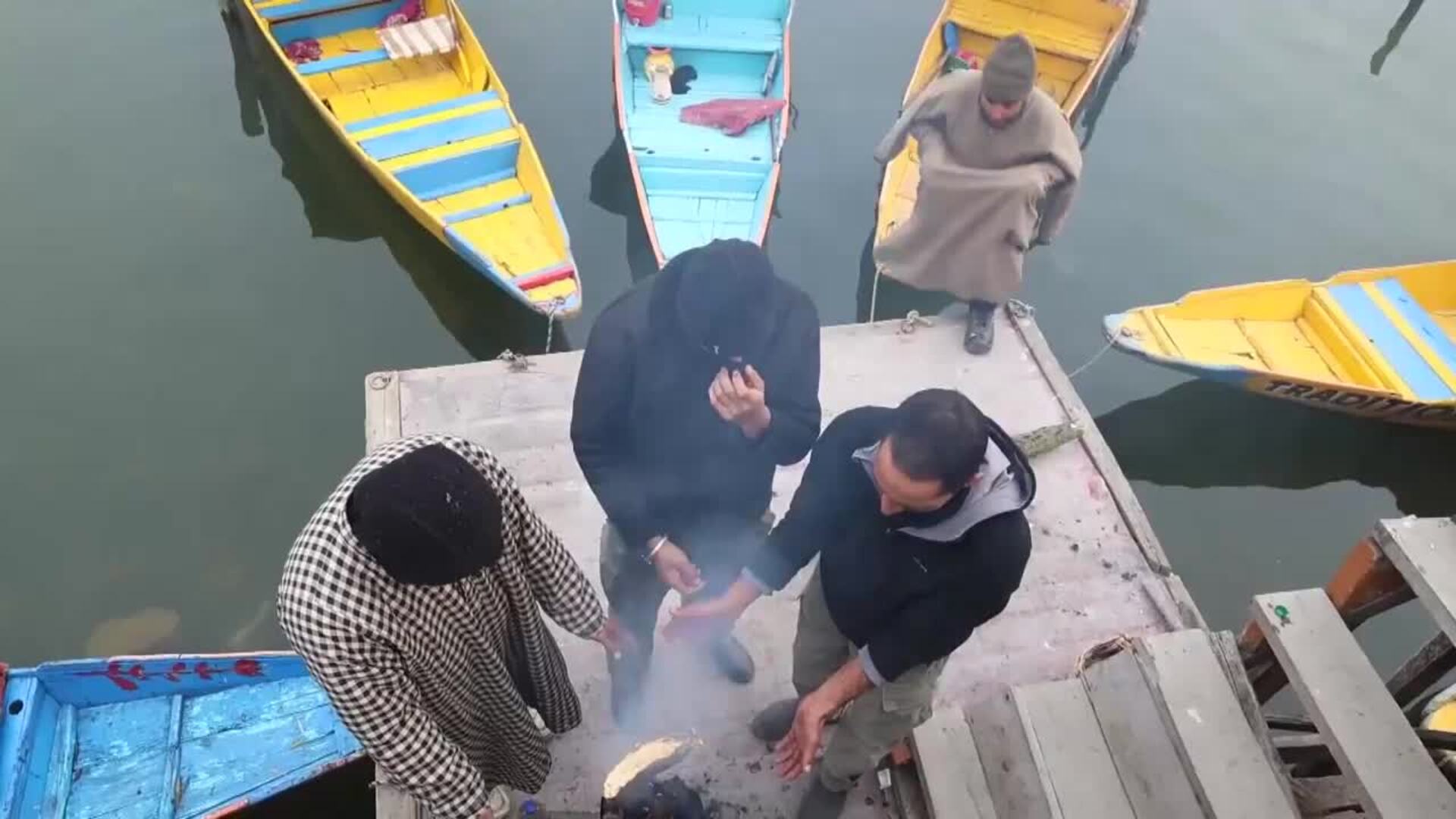 La localidad de Srinagar registra temperaturas nocturnas de -1,9º C