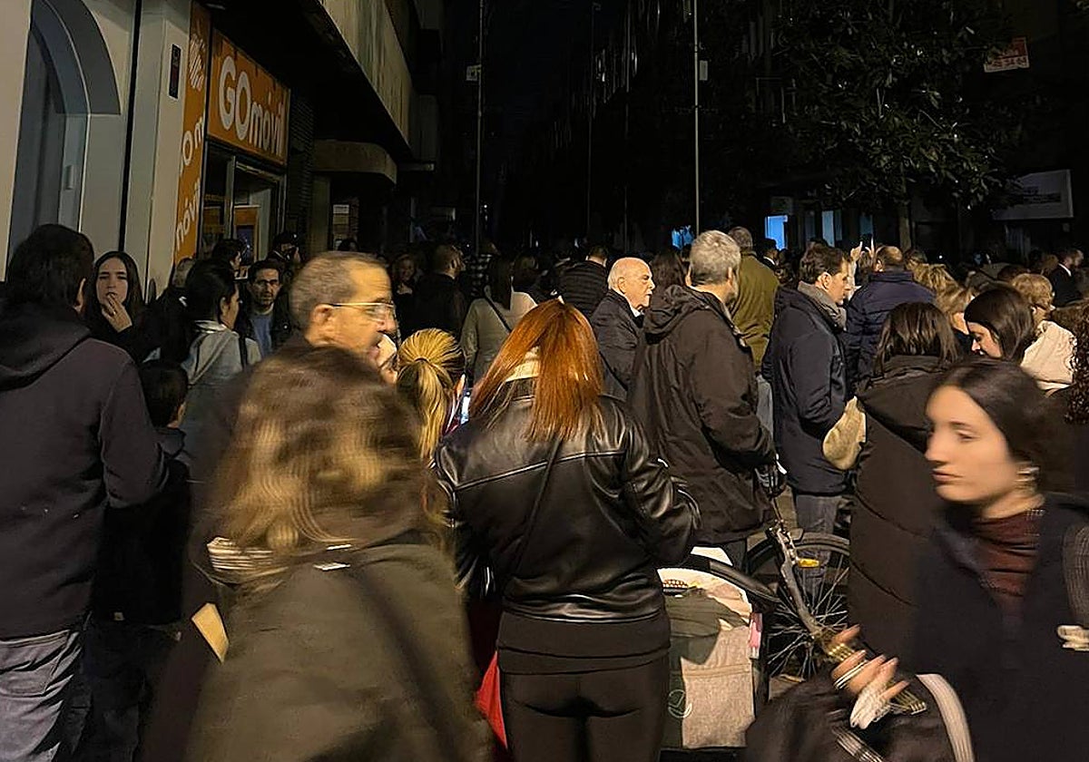 Ciudadadanos,  esta tarde en Cruz Conde durante el apagón