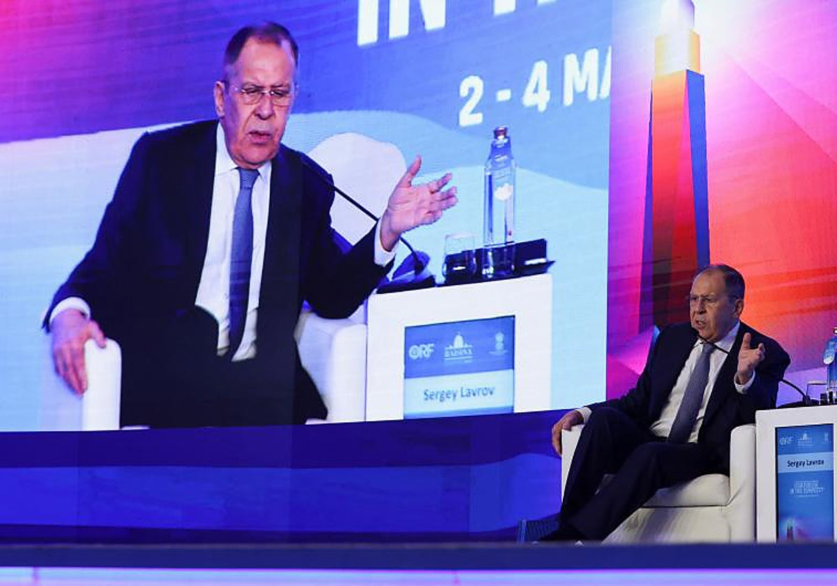 El ministero de Exteriores ruso, Serguei Lavrov