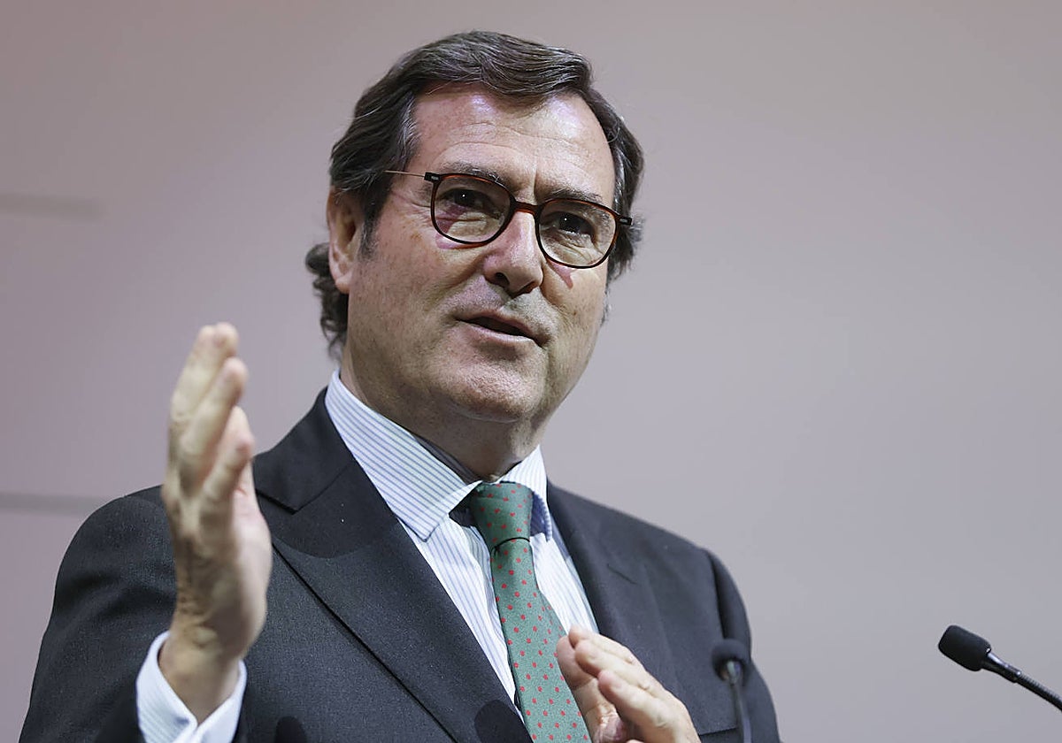 Antonio Garamendi, presidente de la CEOE