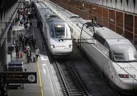 Más de 400 trenes de alta velocidad circularán por Santa Justa hasta final de Semana Santa