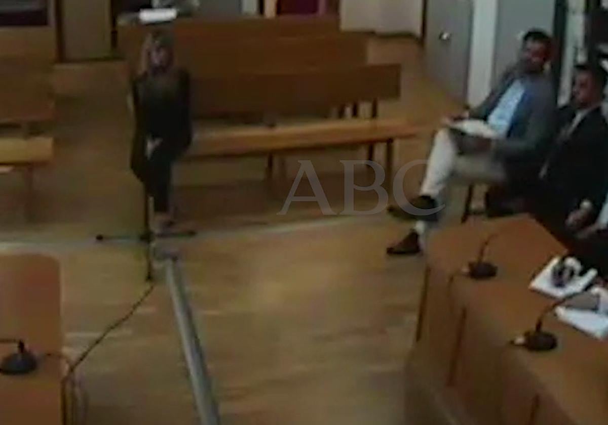 Imagen de Begoña Gómez, mujer del presidente del Gobierno, en su comparecencia ante el juez el pasado 5 de julio