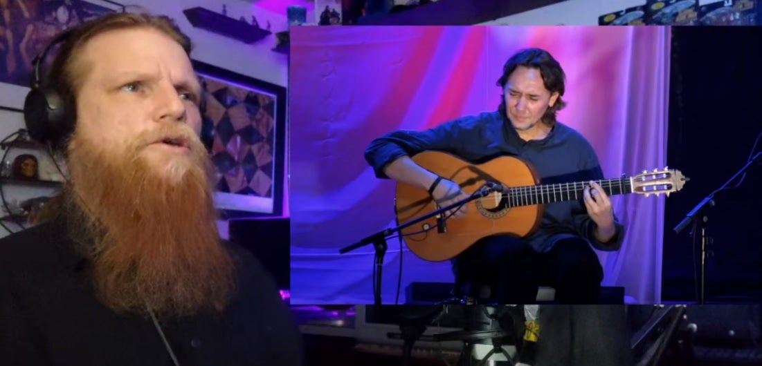 Un productor musical americano escucha por primera vez a Vicente Amigo y esta es su reacción: «No son solo palmas normales»