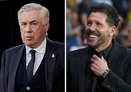 Alineación del Real Madrid y Atlético de Madrid en el partido de octavos de la Champions League hoy