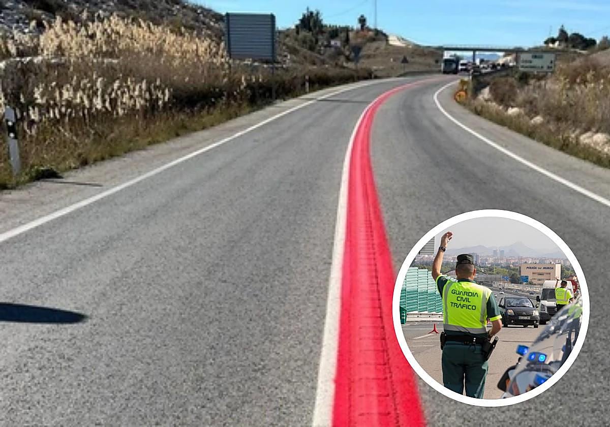 Qué significa la línea roja en la carretera de la DGT y qué multas y sanciones pueden imponer