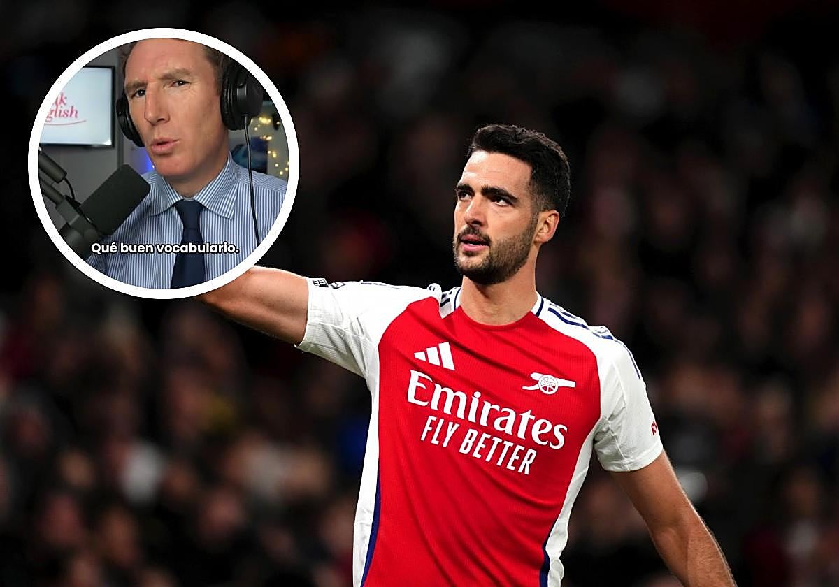 Profesor de inglés alaba el inglés de Mikel Merino, jugador del Arsenal
