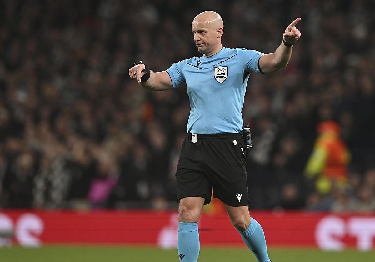 Quién es el árbitro del Inter - Barcelona de la Champions League