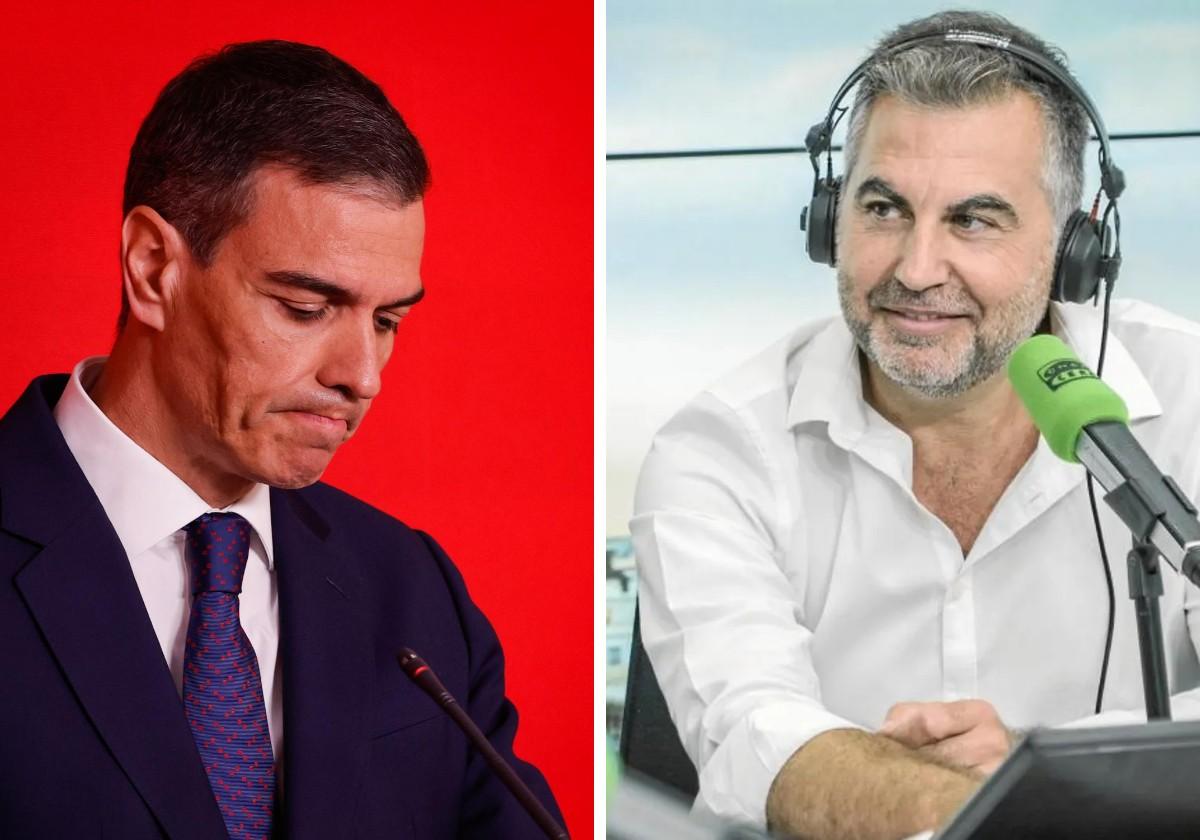 Alsina destroza a Pedro Sánchez tirando de hemeroteca: «En su entorno florecían quienes hacían caja mientras él predicaba contra la corrupción»