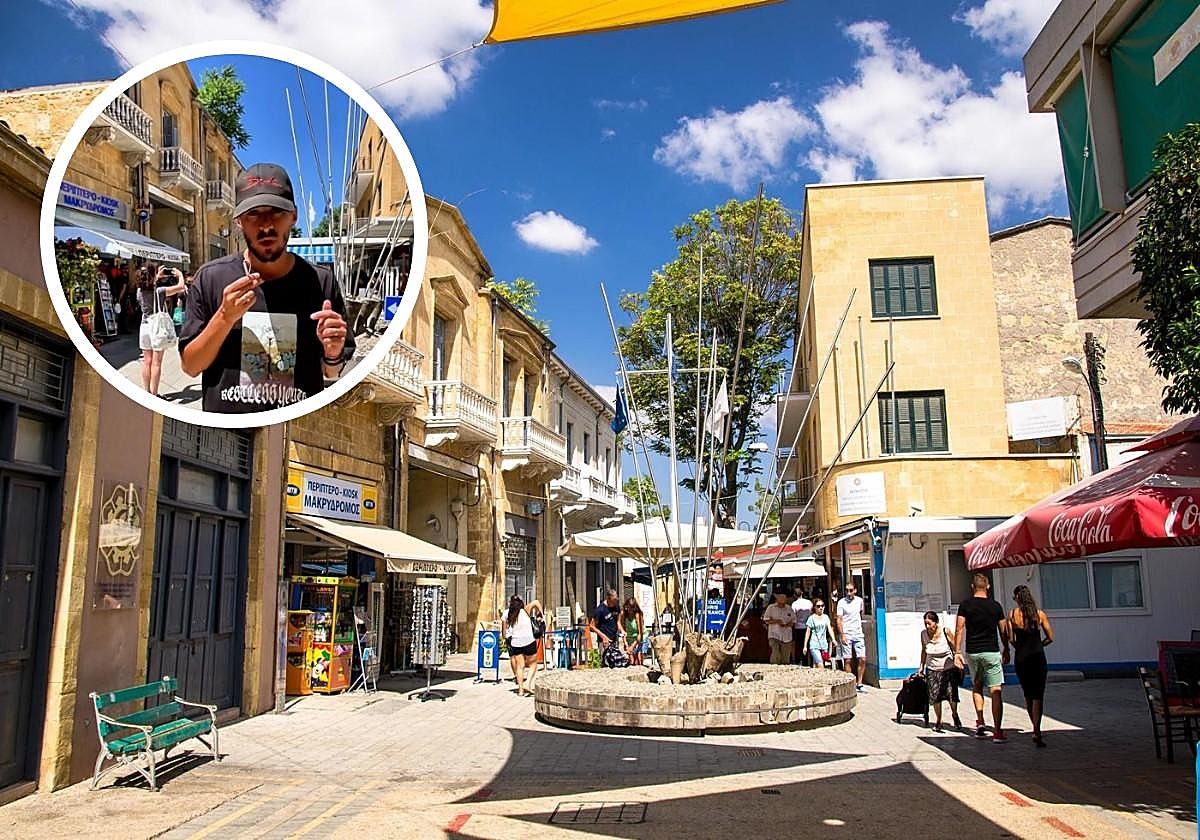 Unos españoles alertan de cómo puedes perder dinero de forma sencilla en Nicosia: «Usamos el móvil en el otro lado...»