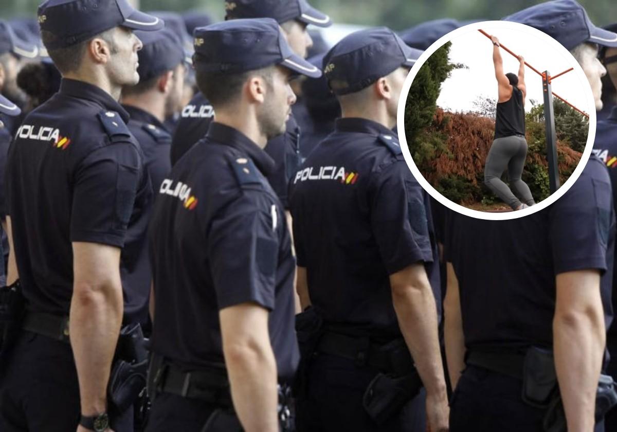 Un entrenador personal hace las pruebas para entrar en la Policía Nacional y opina sobre su exigencia: «Qué mareo»