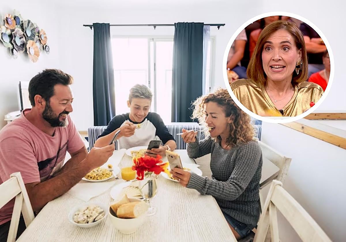 La nutricionista Boticaria García advierte del riesgo de comer con el móvil: «Así empieza el descontrol»