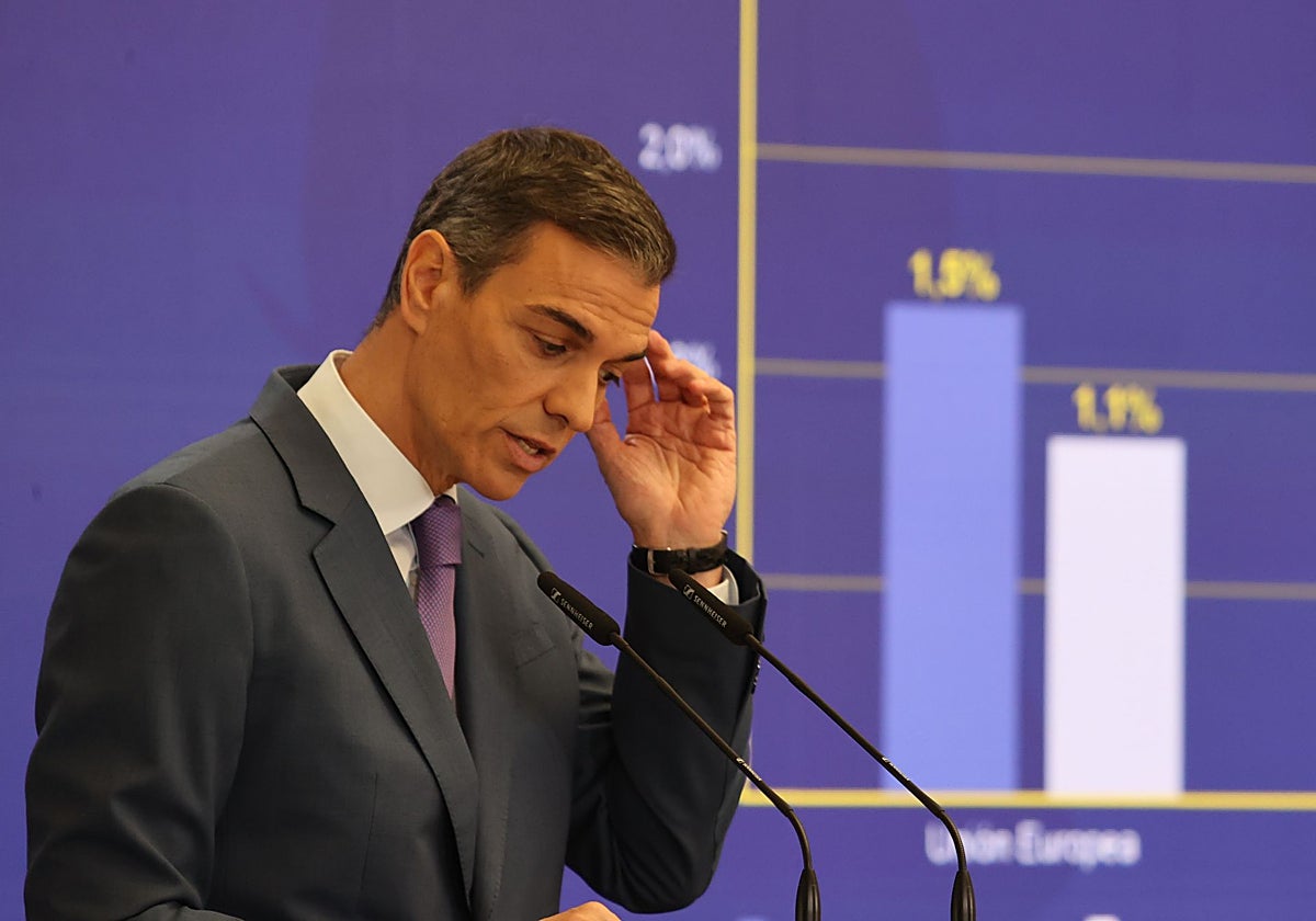 El presidente del Gobierno, Pedro Sánchez.