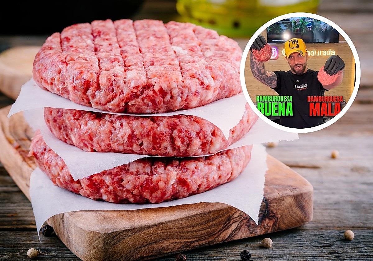 Un carnicero explica cómo saber si una hamburguesa es buena o mala en tan solo segundos