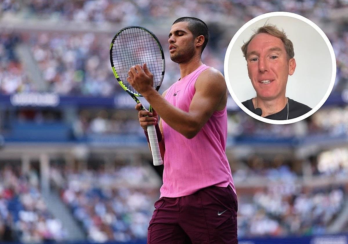 Un profesor analiza el inglés de Carlos Alcaraz: «Aquí tenemos un error básico»