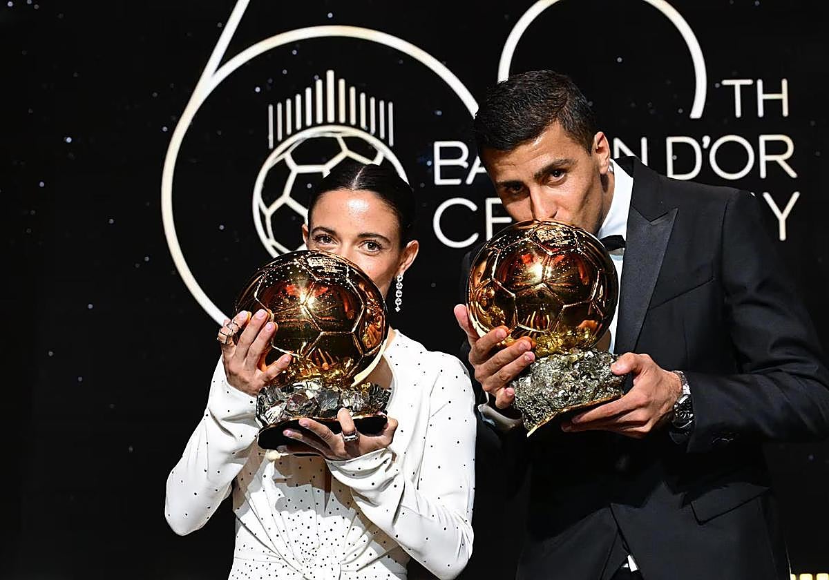 Todos los españoles que han ganado el Balón de Oro