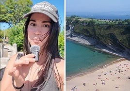 Una cubana en España alucina con la playa de Santander: «Si la vieran en fotos parece Mallorca»