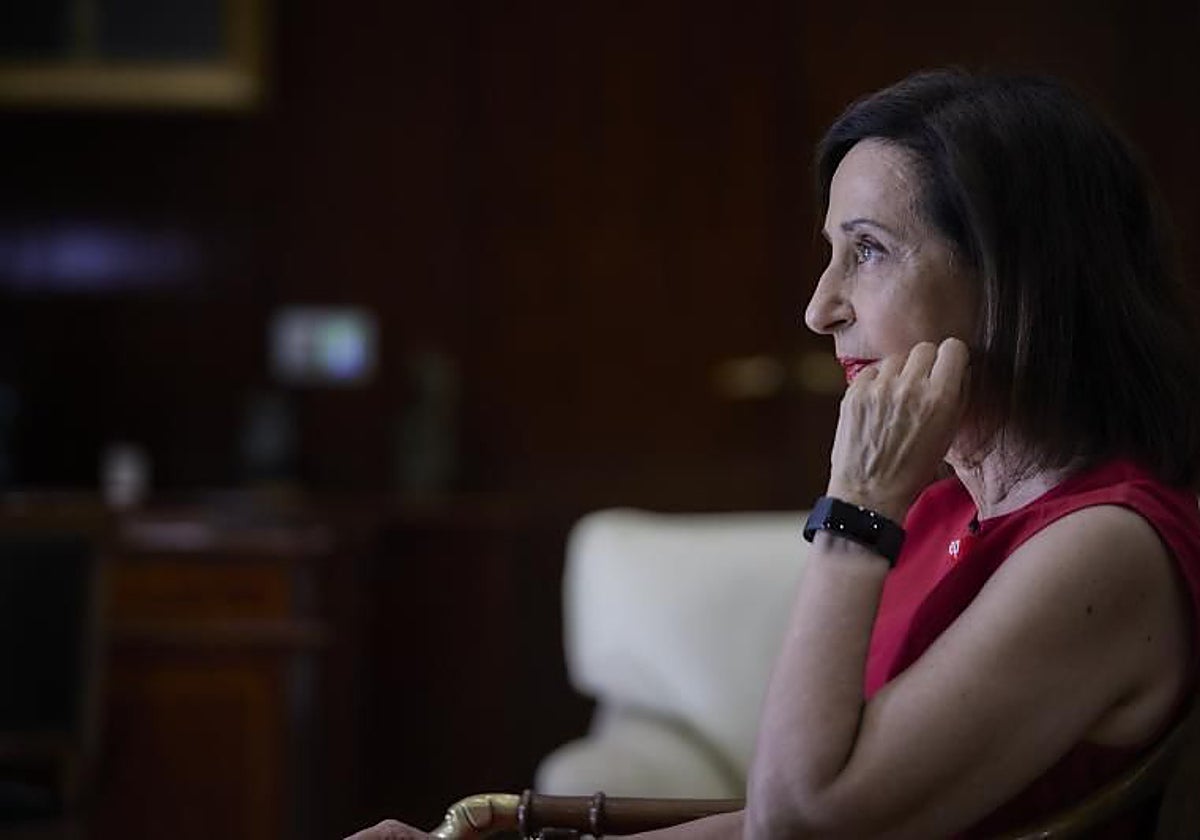Margarita Robles, ministra de Defensa, en una imagen de archivo