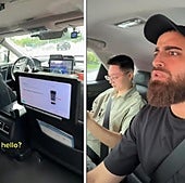 Un turista prueba a coger un taxi robot autónomo en China y esta es su experiencia