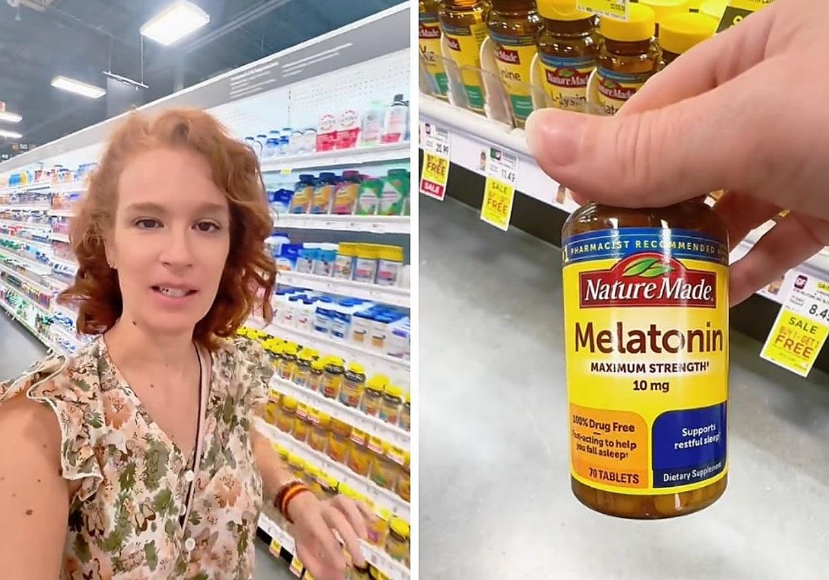 Una española en Estados Unidos enseña la cantidad de vitaminas que existen en los supermercados: «Estas para niños, para que escojas las que quieras»