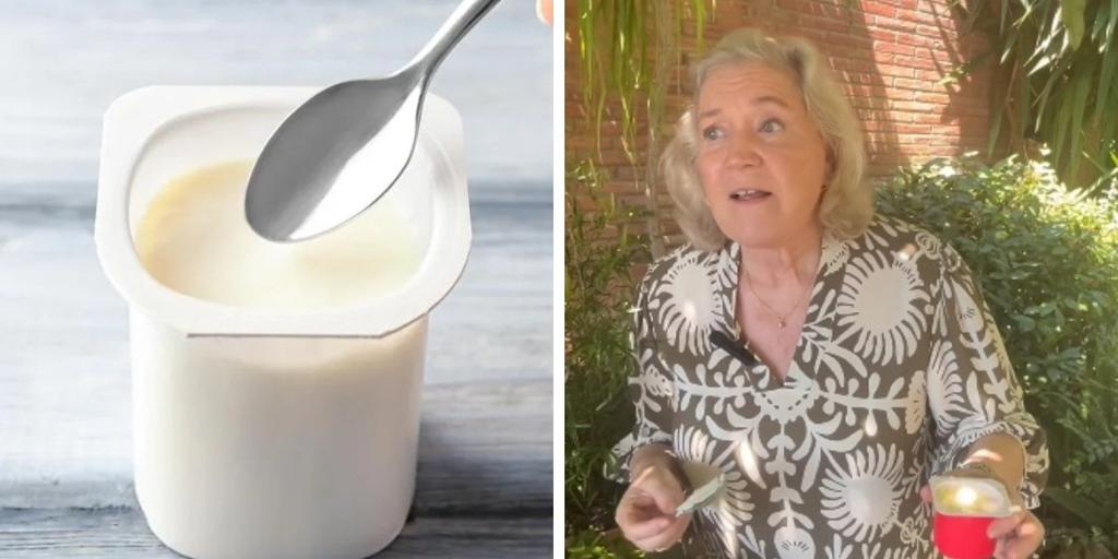 La nutricionista Carmen Ferrer, sobre el líquido del yogur: «Lo que nadie sabe es que aquí hay un montón de proteínas»