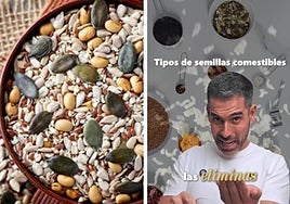 El nutricionista Pablo Ojeda advierte sobre el consumo de semillas: «Si no las consumes de la forma adecuada no aprovecharás sus propiedades»