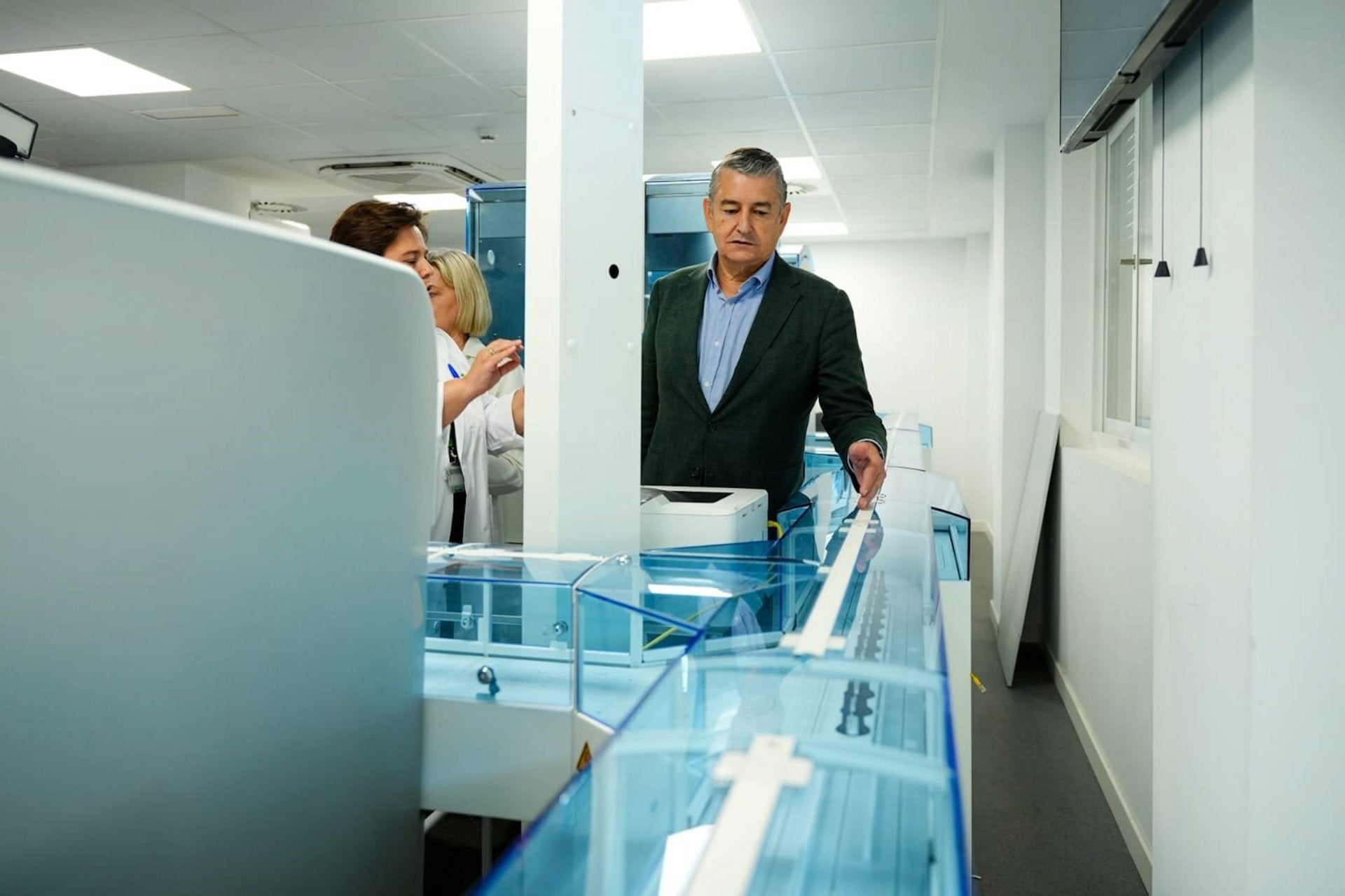 El consejero de Sanidad, Presidencia y Emergencias, Antonio Sanz