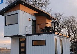 La casa prefabricada de Amazon personalizable, con dos plantas y amplia terraza por menos de 25.000 euros