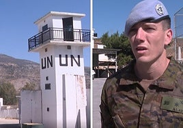 Juan De Dios De la Calzada, capitán jefe en Líbano, explica cómo funciona la sanidad dentro de esta base: «Cuando necesitamos un diagnóstico...»