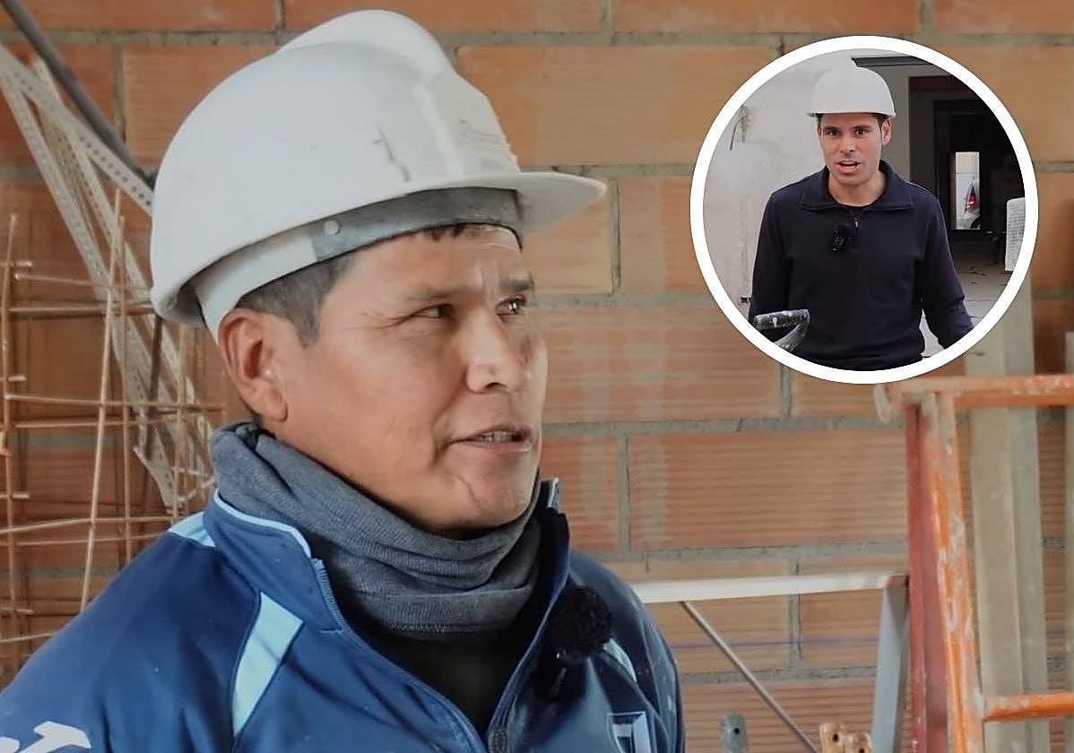 Un albañil cuenta la diferencia de sueldo entre España y Bolivia en la obra: «Por lo menos puedes pagar alquiler»