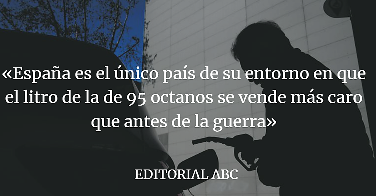 Gasolina más cara que antes del 24-F, otra &#039;excepción ibérica&#039;
